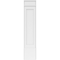 Ekena Millwork Flat Panel PVC Pilaster w/Decorative Capital & Base, 10"W x 48"H x 2"P PILP10X048FP02-2 - alternate 2